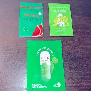 NWT 3 PIECE FACE MASK BUNDLE